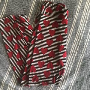 Lularoe Heart Leggings